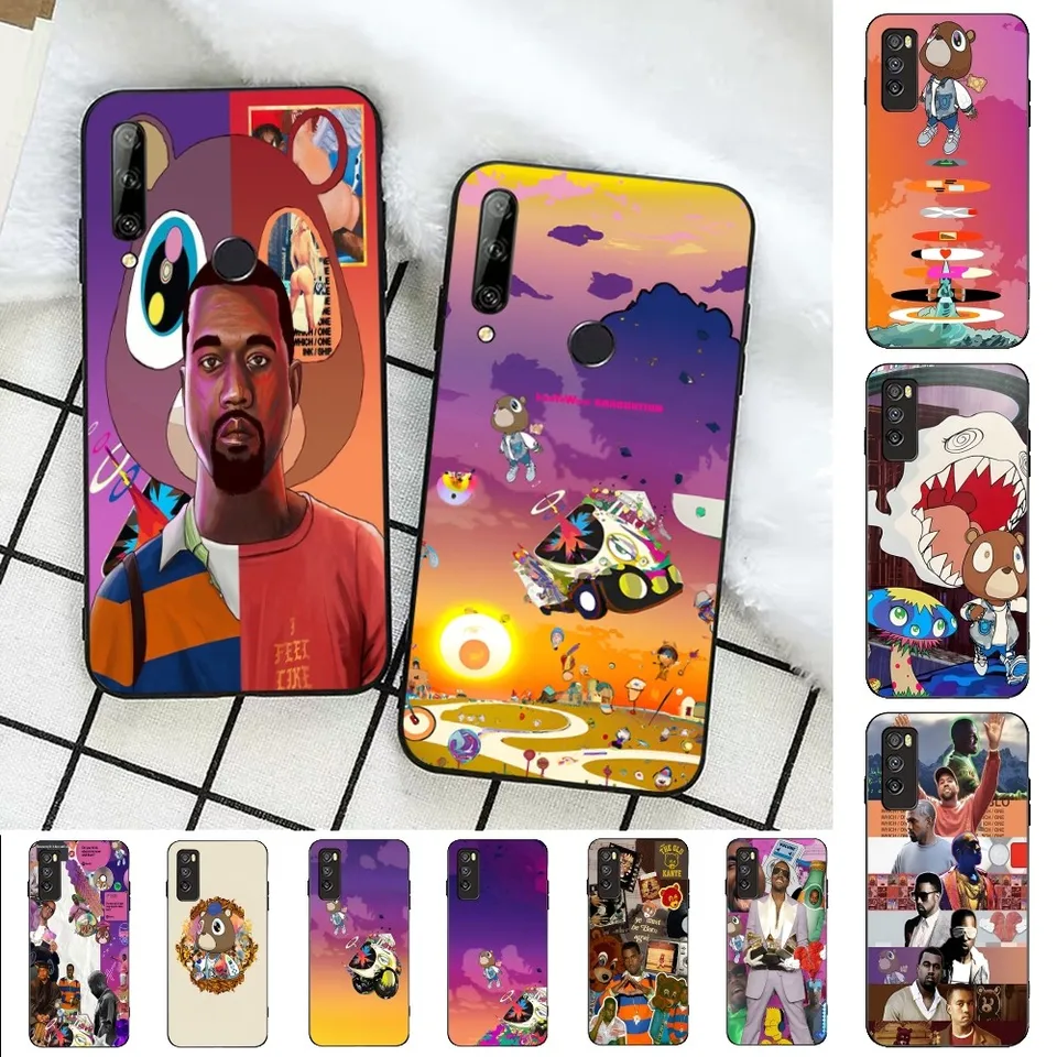 Vtipný rapper Kanye West Y-Ye Puzdro pre Huawei Honor 10 Lite 9 20 7a 9x 30 50 60 70 Pro Plus mäkký silikónový kryt