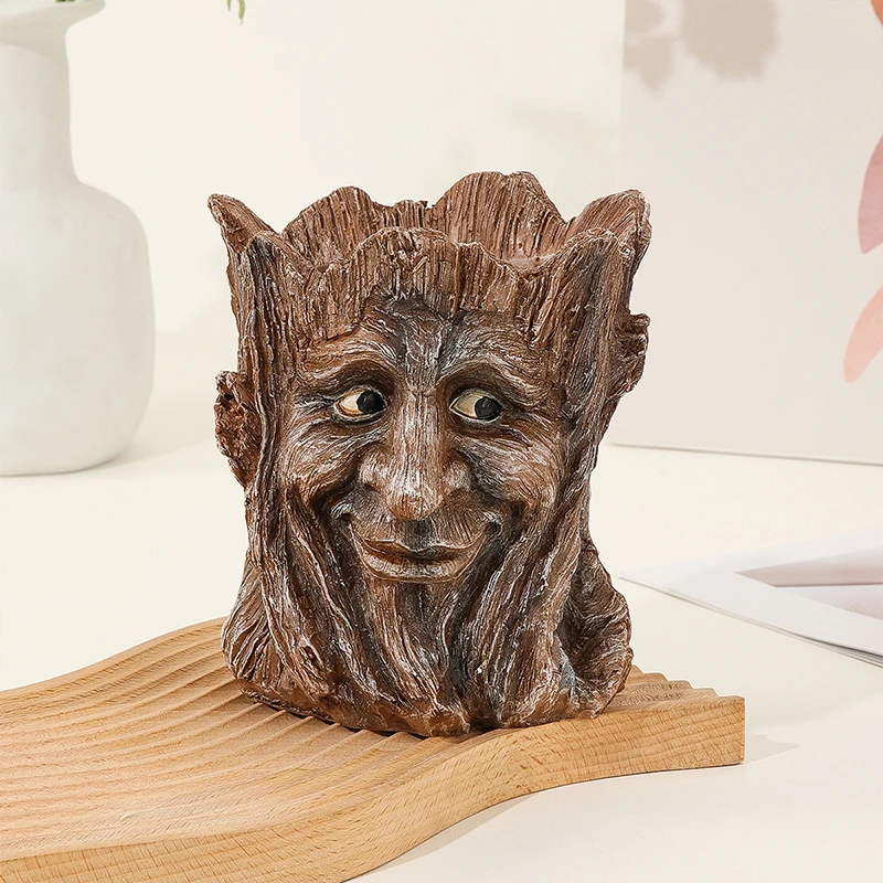 Vtipný strom kvetinový kvetinový kvetináč dekor sukulentné rastliny kvetináč bonsai záhrada dekorácia domáci kreatívny záhradníctvo Ornament