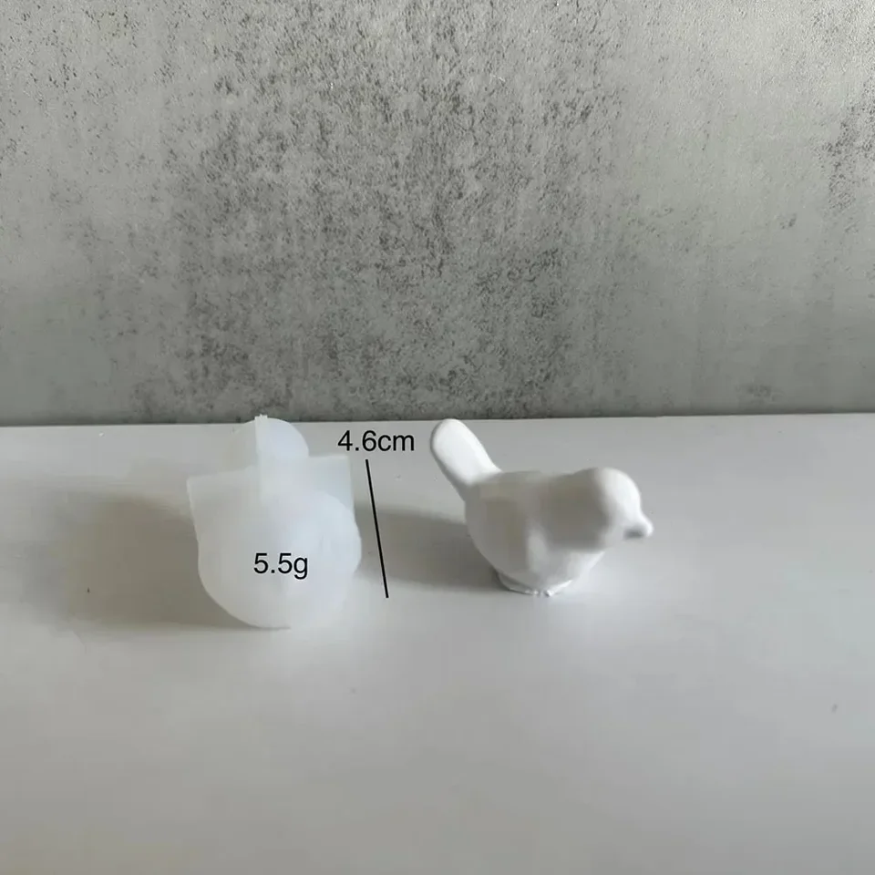 Vtáčie ozdoby silikónová forma vták Prívesok Priepast Plesn Fold Foll Fold Cake Salka Sojka Čokoládová forma živicová aróma formy koláč