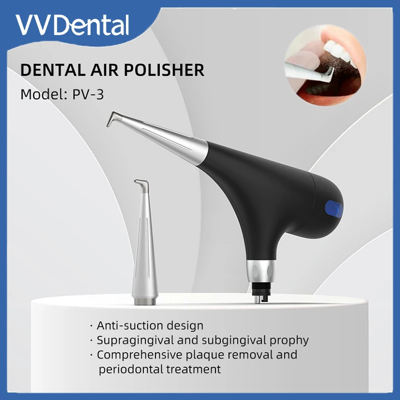 VV zubné vzduchové prophy jednotka vzduchu Vzduch Dental Teeh bieliace pieskové pieskové pištoľ Spárske leštenie zubného lekárstva Instruments Locisher PV-3