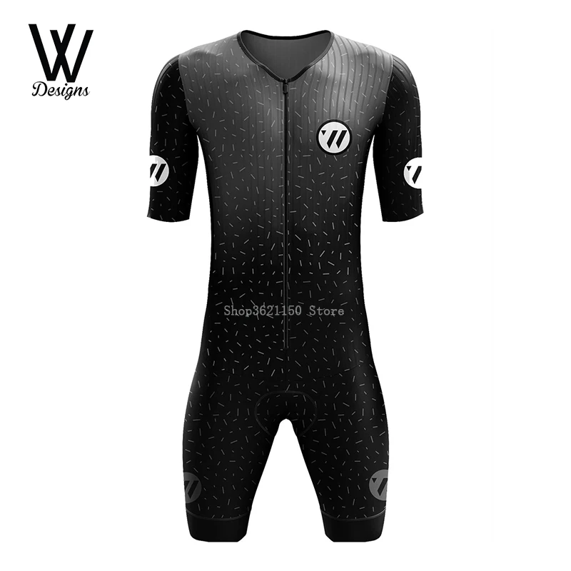 VVdesigns triatlon Set Mens Cycling Skinsuits Ciclismo Masculino macaquinhos s krátkym rukávom pretekár