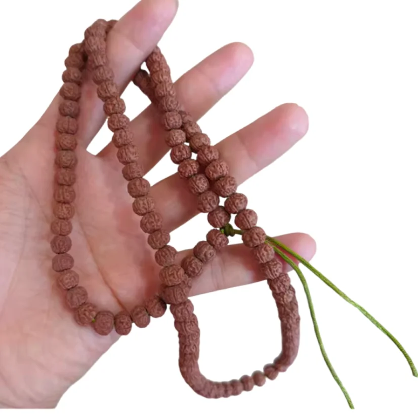Vyberte si farebné šperky výbušné mäso Malý kráľ Kong 108 Bodhi semená pánskeho náhrdelníka alebo náramku Buddha korálky 7 mm