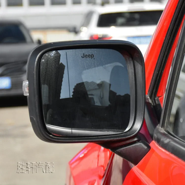 Vyhrievané konvexné bočné zrkadlo sklo pre Jeep Renegade 2016-2021