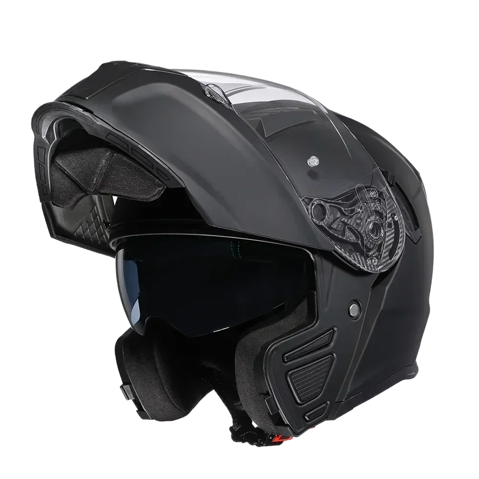 Vyklopte motocyklovú prilbu so slnečnými okuliarmi Visor Dual Lens Full Face Moto prilba Cyril Motorcycle Helmy Motorycle Motorycle
