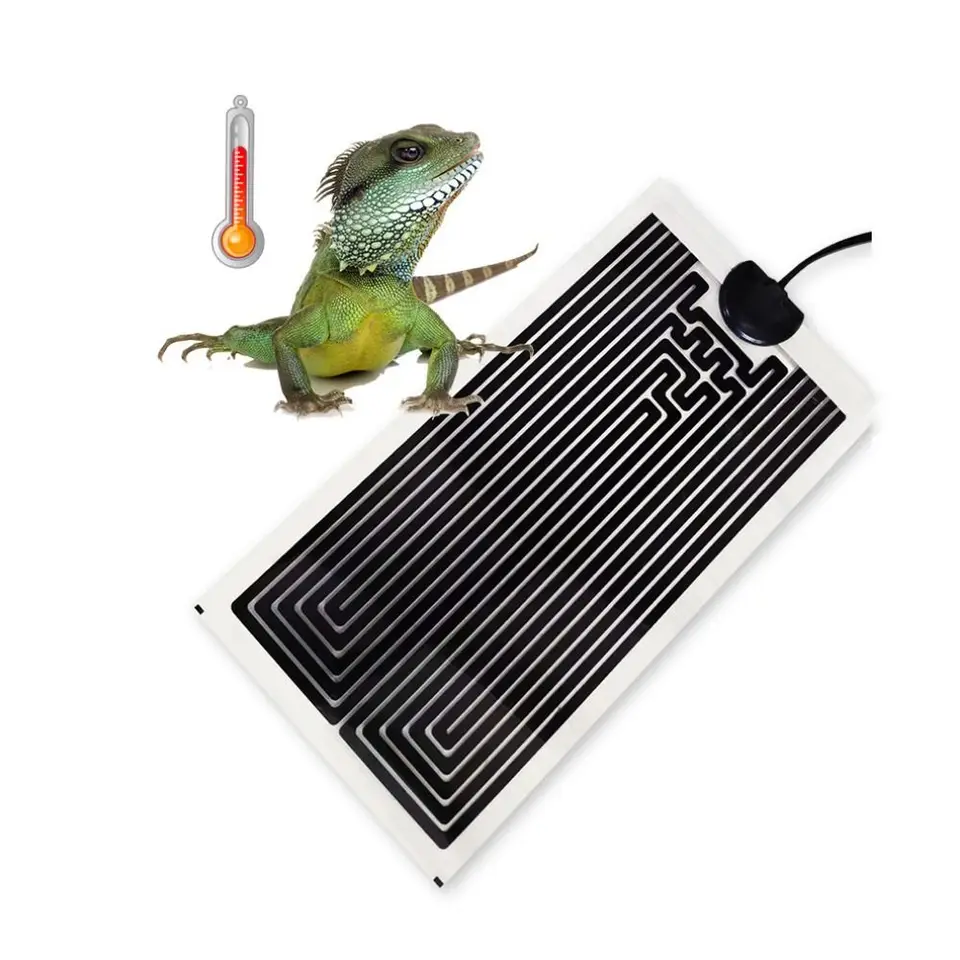 Vykurovacia podložka EÚ EU PECKING PET nastaviteľná silikónová vykurovacia podložka s regulátorom teploty 5W/7W/14W/20W