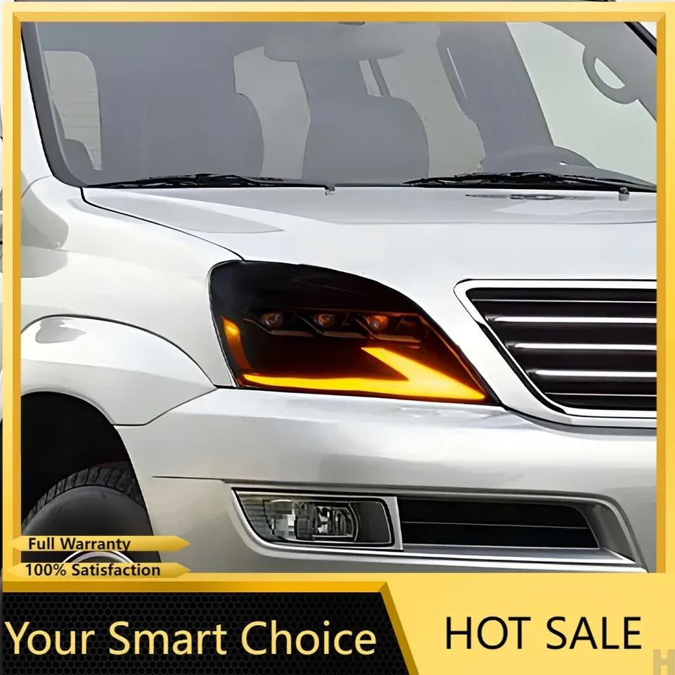 Vylepšenie vysokokvalitnej dynamickej 3 projektorovej šošovky Príslušenstvo Automobily pre predné žiarovky pre Lexus GX470 2003-2009 Zostava automatických svetlometov LED svetlometov LED