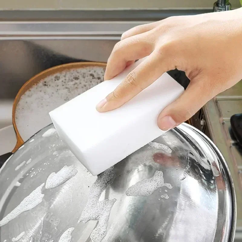 Vylepšená špongia Magic Eraser Cleaner Kuchyňa a čistenie kúpeľne čistiaca špongia