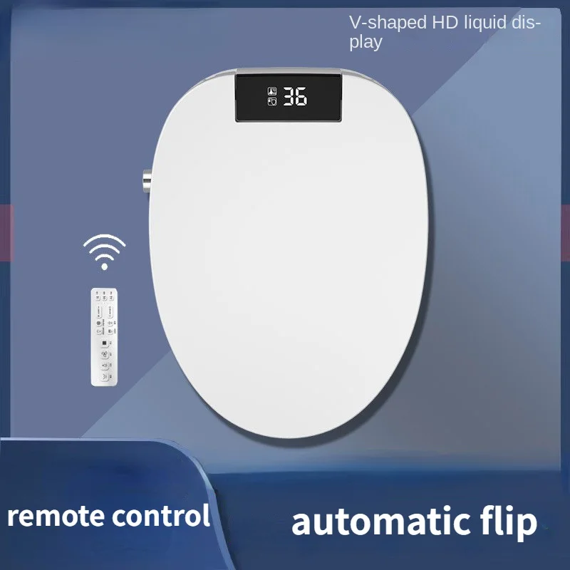 Vylepšite si zážitok z kúpeľne pomocou inteligentného krytu sedadla v tvare V, automatické veko otvorené, vyhrievané sedadlo a voda