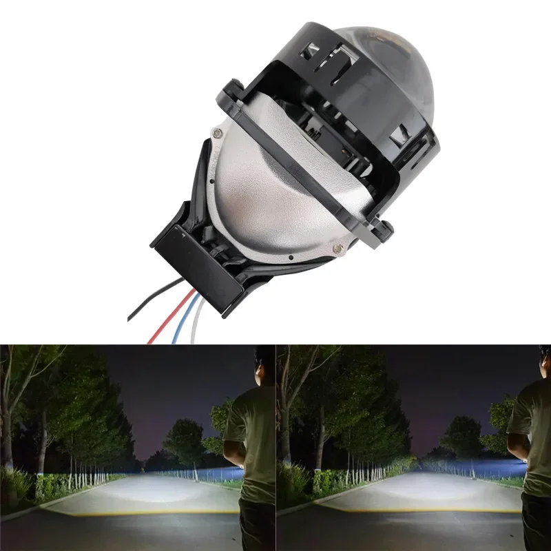 Vylepšite svoju nočnú jazdu pomocou 60W 6500k H4 H7 H11 9005 9006 Auto LED svetlomety Doplnky projektora projektora