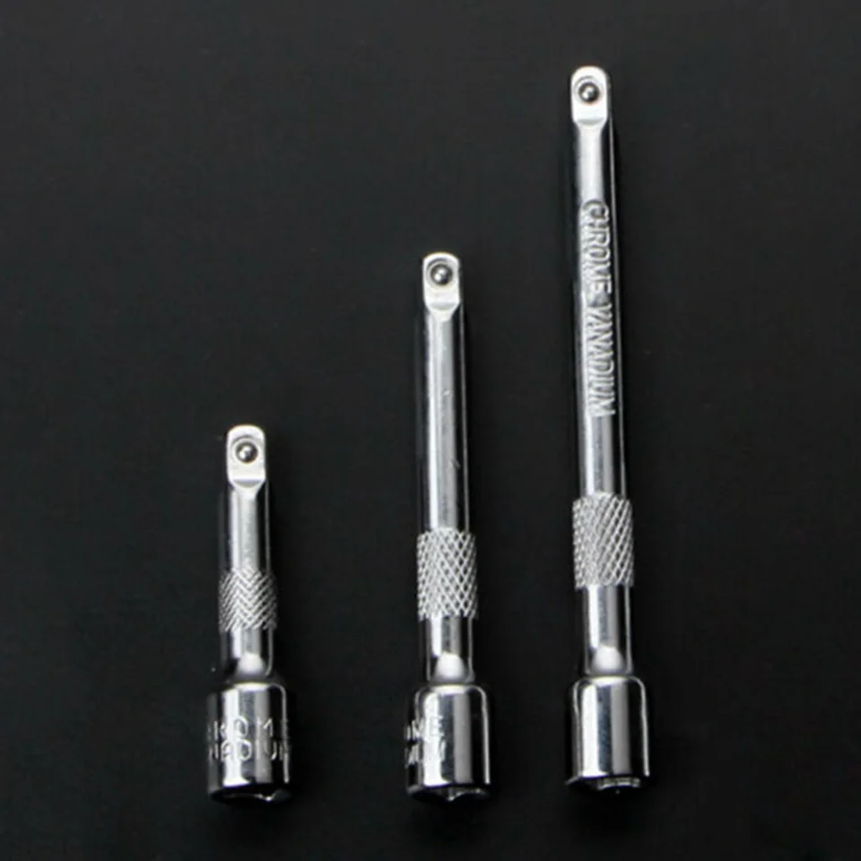 Vylepšite svoju pracovnú efektívnosť pomocou 3ks predlžovacej extendenskej lišty sada 14 palcov Ratchet Wrench Socket Sit Kit Nástroje