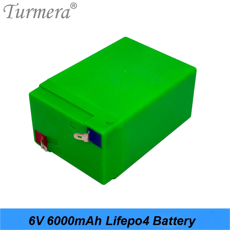 Vymeňte skladovacie batérie LifePo4 Batéria 6V 6AH pre motocykle Elektronické núdzové svetlo a deti Elektrické auto Používajte MA17