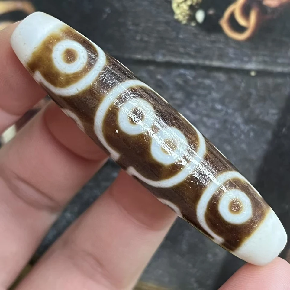 Vynikajúca domáca ozdoba Tibetan dzi korálky amulet 12 oči žila energia závesný prívesok Magický majetok objekt Talisman