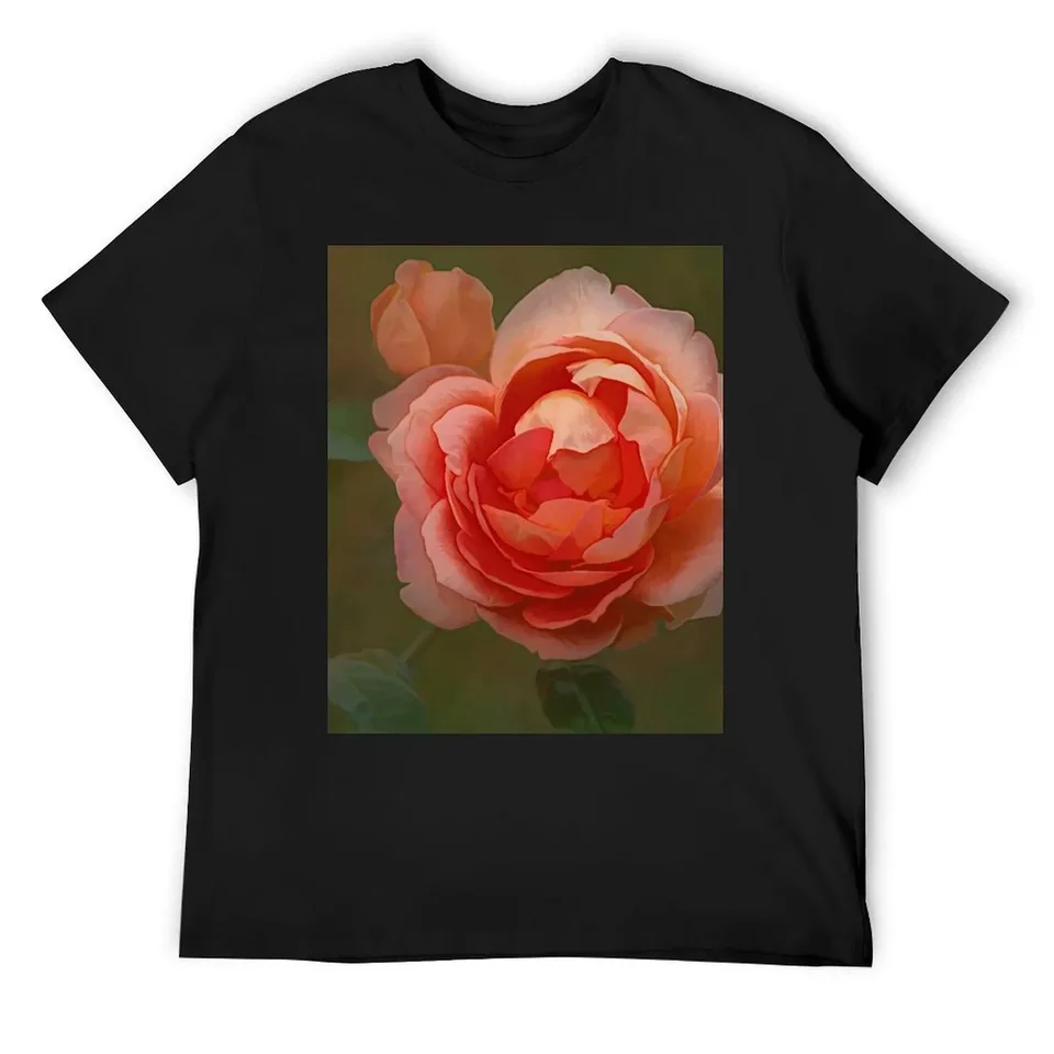 Vynikajúce tričko broskyňovej ruže Tričko Plain Vintage Graphic Tee Graphic Tee tričko oblečenie pre mužov
