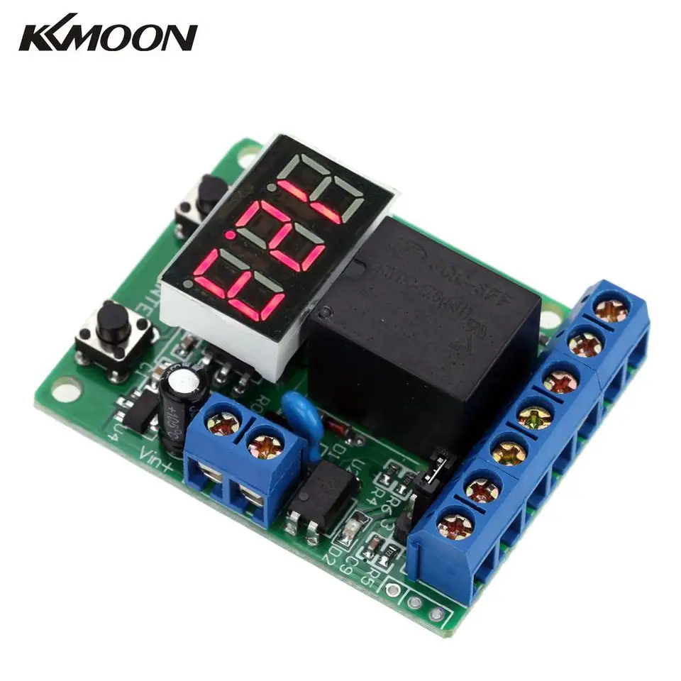 Vynikajúci reléový modul DC 12V Relé prepínač riadiacej dosky Modul relé Modul DETEKCIA DETCOVANIA Test nabíjania Monitor