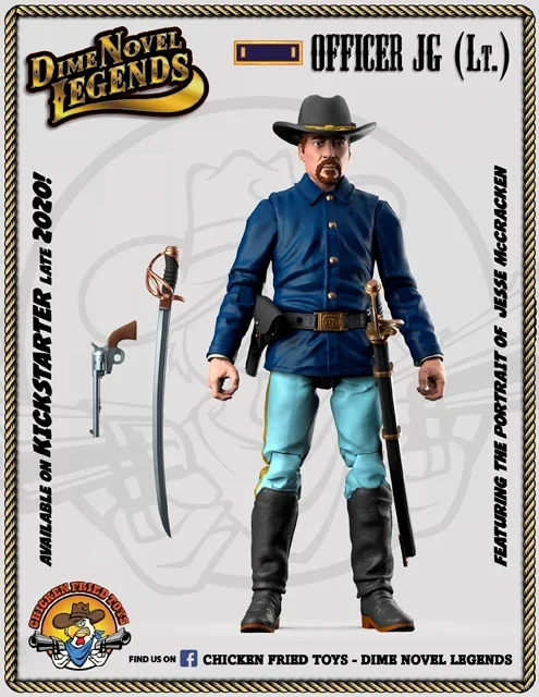 Vyprážané kuracie štúdio 1/18 Mužský vojak Cavalry Squadron Wave Buffalo Warrior Scout Accessory Plno