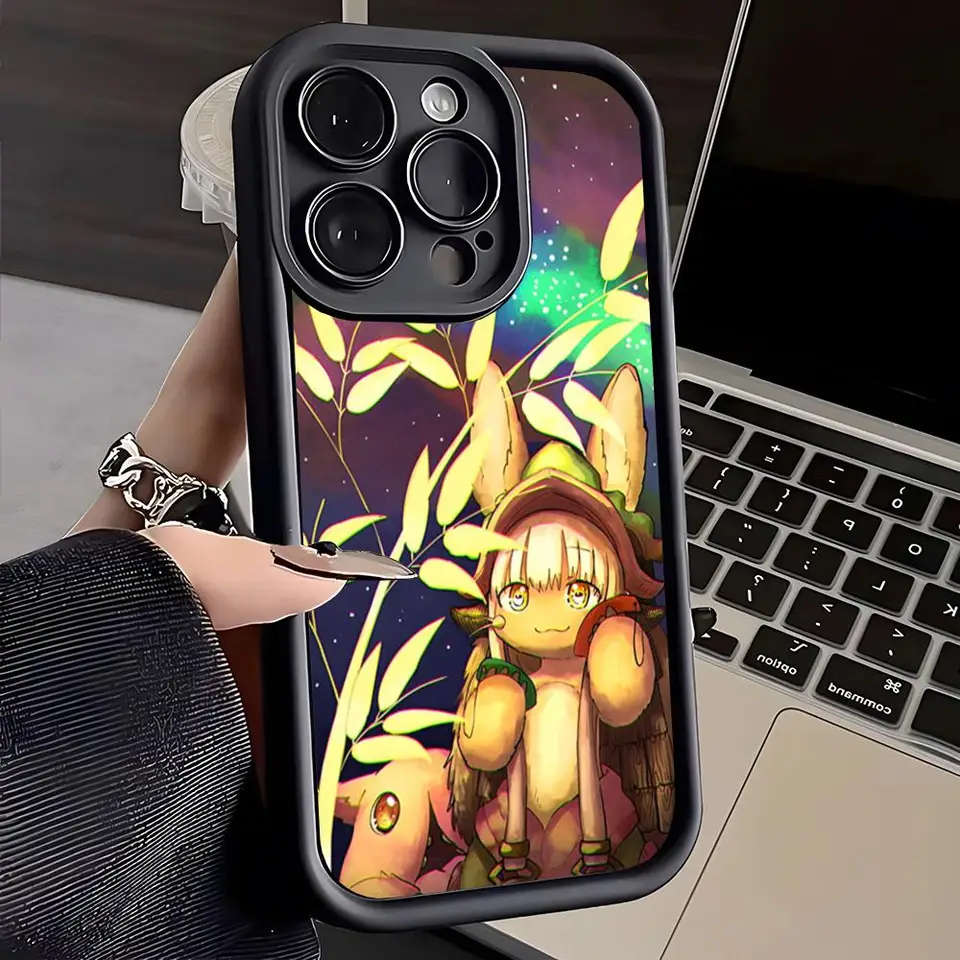 Vyrobené v Abyss Anime Telefon Case pre iPhone 16 Pro Max 15 Pro 14 Plus 13 12 11 xr xs Max x 7 8 plus softvérové ​​TPU zadné kryt
