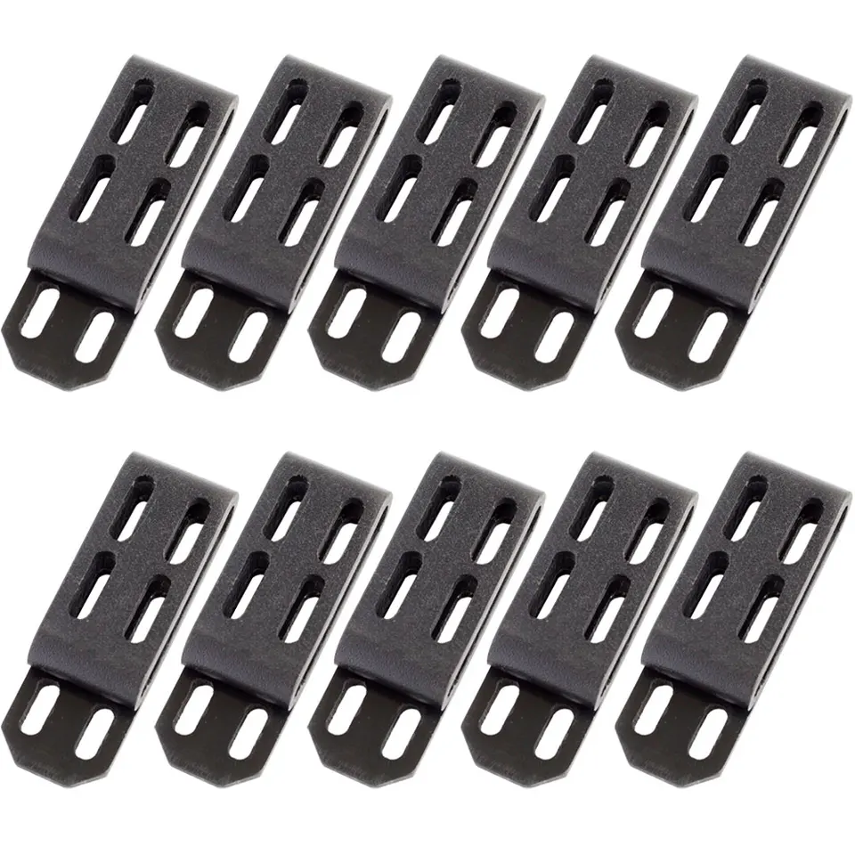 Vyrobené z 3,0 mm hrubého kydexového hárku 10ks/lot Belt Solp Solučka Služba na výrobu puzdra s hardvérom na zostavenie hardvéru