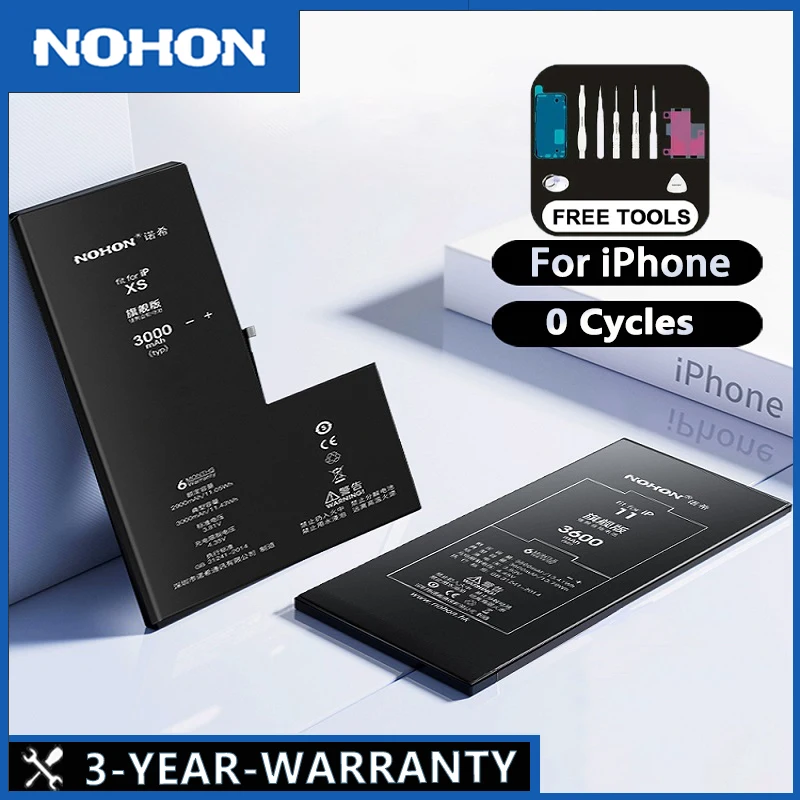 Vysoko kapacitná batéria pre iPhone 5S SE 6 6S 7 8 SE2 plus x xr xs 11 12 13 14 Pro Max mobilný telefón Balí