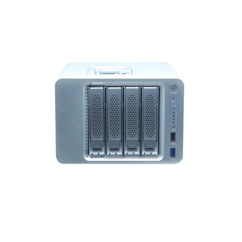 Vysoko kvalitná 4 bays mini-ITX NAS Cloud Server Server Server Server J1900 NAS Server Case