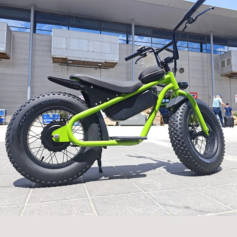 Vysoko kvalitná 48 V 500 W 13AH Dirt Bike Cabinet Ebike Ebike pre tínedžerov 16*4.0