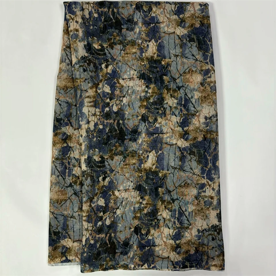 Vysoko kvalitná bavlnená voliná tkanina Africko francúzsky voile čipkovaný šál Dirac tkaniny Soft Tissu na šitie 5 yardov