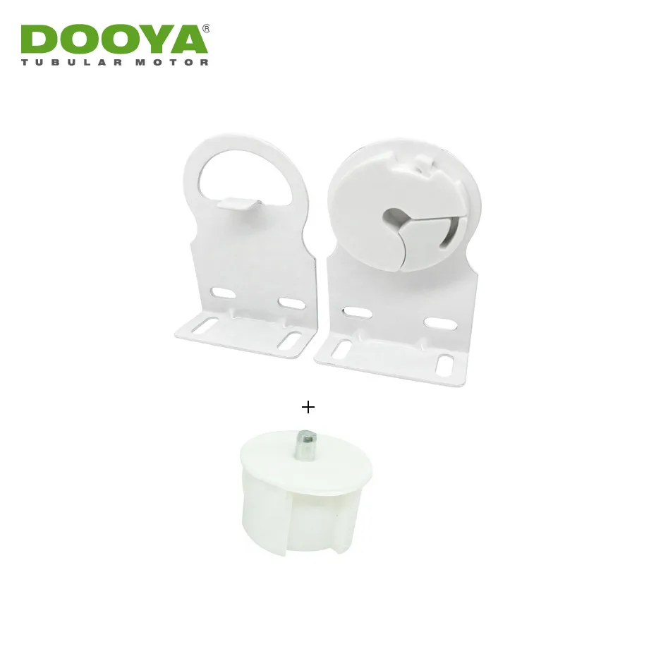 Vysoko kvalitná držiak hlavy+zadná držiak+chvostová zátka pre motorizované rolovacie žalúzie pre Dooya 25 TUBULÁRNE MOTOR DIA. 38 mm trubica