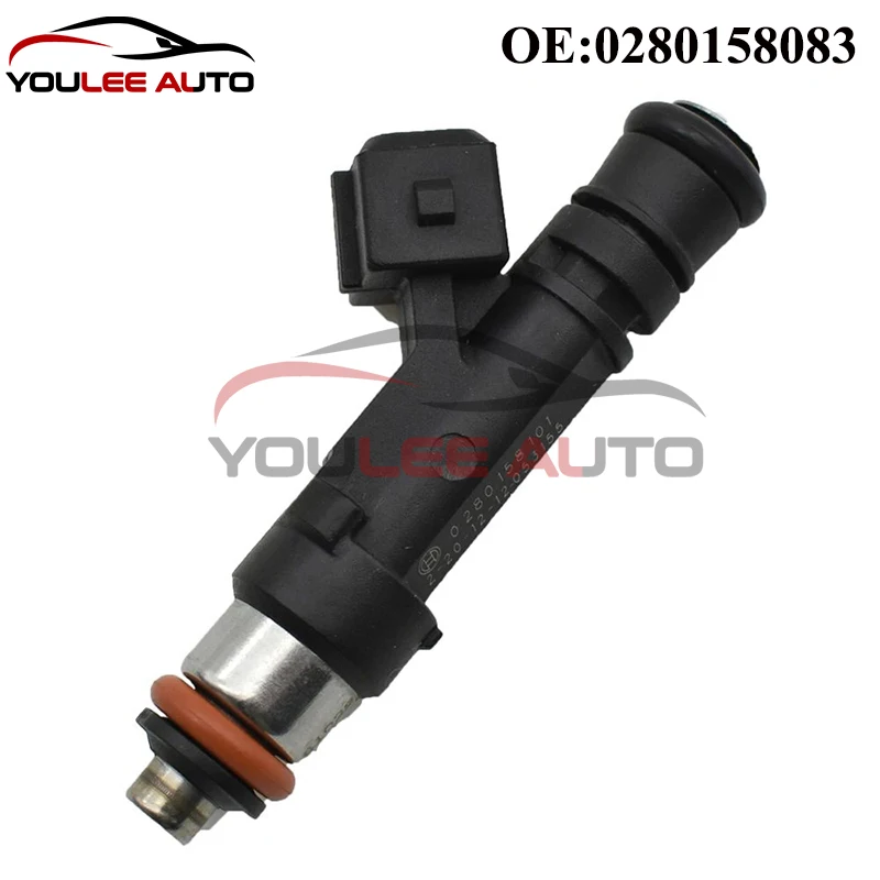 Vysoko kvalitná OEM 0280158101 Tryska vstrekovača paliva pre salón Chevrolet Optra Nubira 1,8 LaCetti J200 Auto príslušenstva