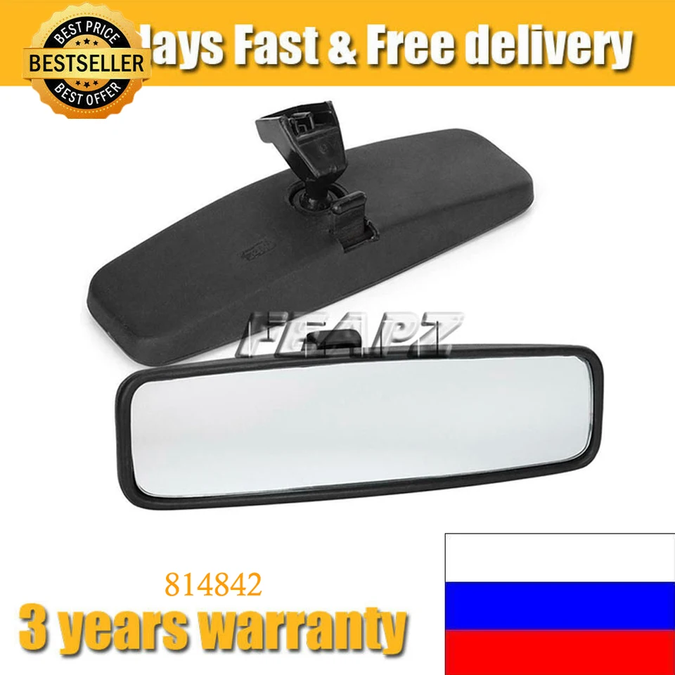Vysoko kvalitná výmena zadného zrkadla automobilu pre Peugeot 107 206 106 Toyota Aygo Citroen C1 814842