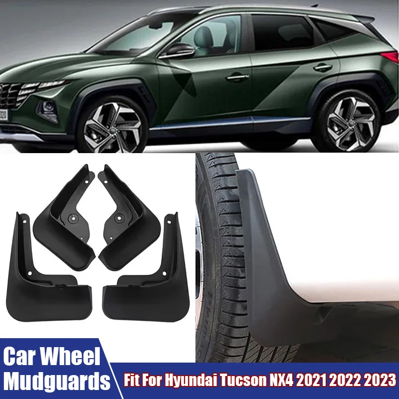 Vysoko kvalitné blatníky predného a zadného kolesa vhodné pre Hyundai Tucson NX4 2021 2022 2023