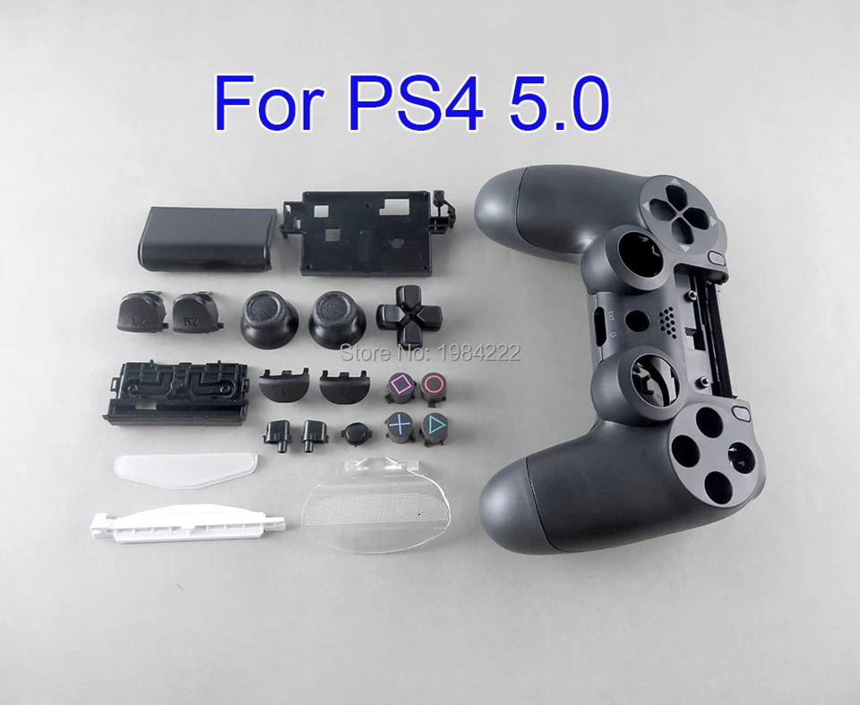 Vysoko kvalitné DIY Cull Shell Cashing pre PS4 Slim Version 5.0 Výmena dielov JADYSTICK JDS-050 JDS 055 JDM 050