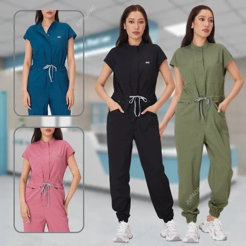 Vysoko kvalitné kozmetické šaty Medical Workwear Chirurgické ošetrovateľské uniformy pre domáce zvieratá klinika čistiace uniformy veľkoobchodné kombinézy
