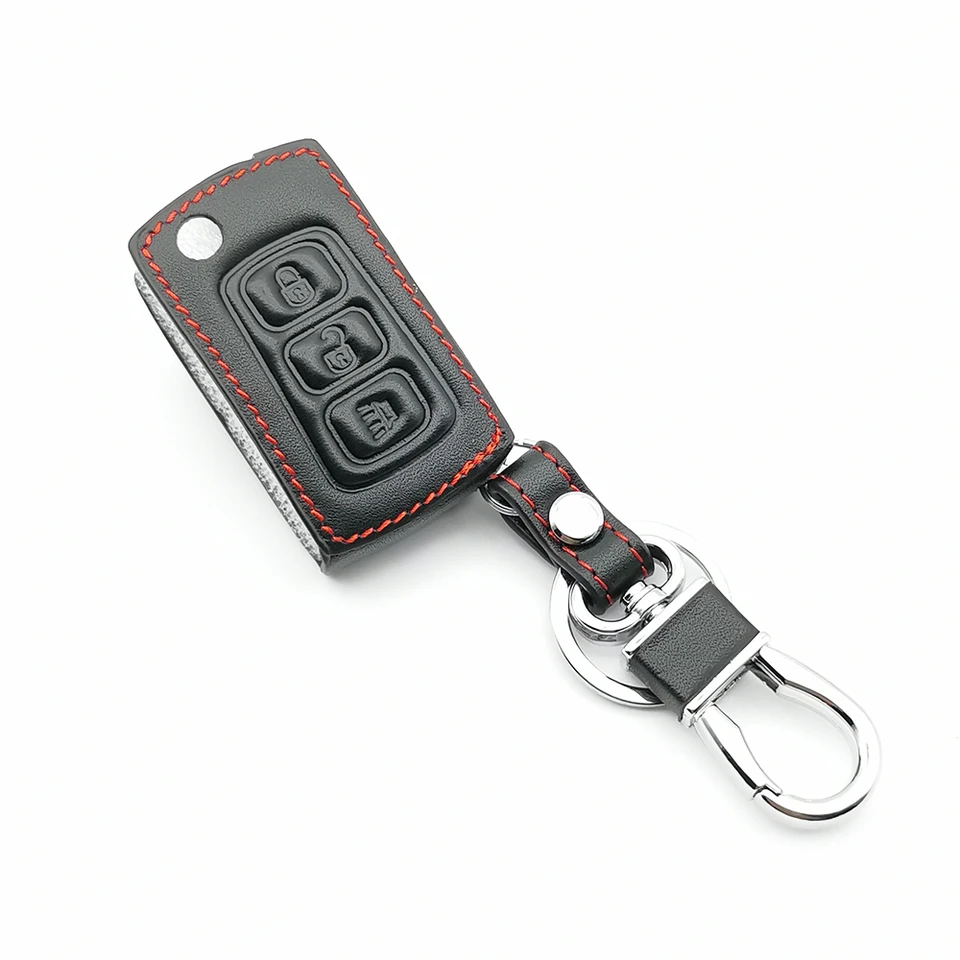 Vysoko kvalitné mäkké kožené autá Key FOB Cover pre skvelú stenu Haval Hover Hover H3 H5 Kľúč kľúčovej reťazu Chráni škrupina