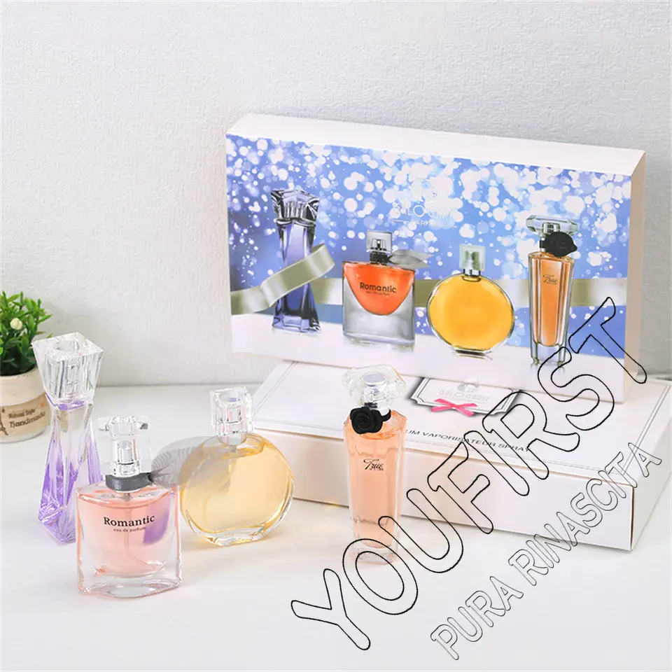 Vysoko kvalitné parfumy Ženy 95 ml značky feromón Perfumes de mujer darčeková skrinka 4ks set kvetinová vôňa čerstvá prírodná parfum pour femme