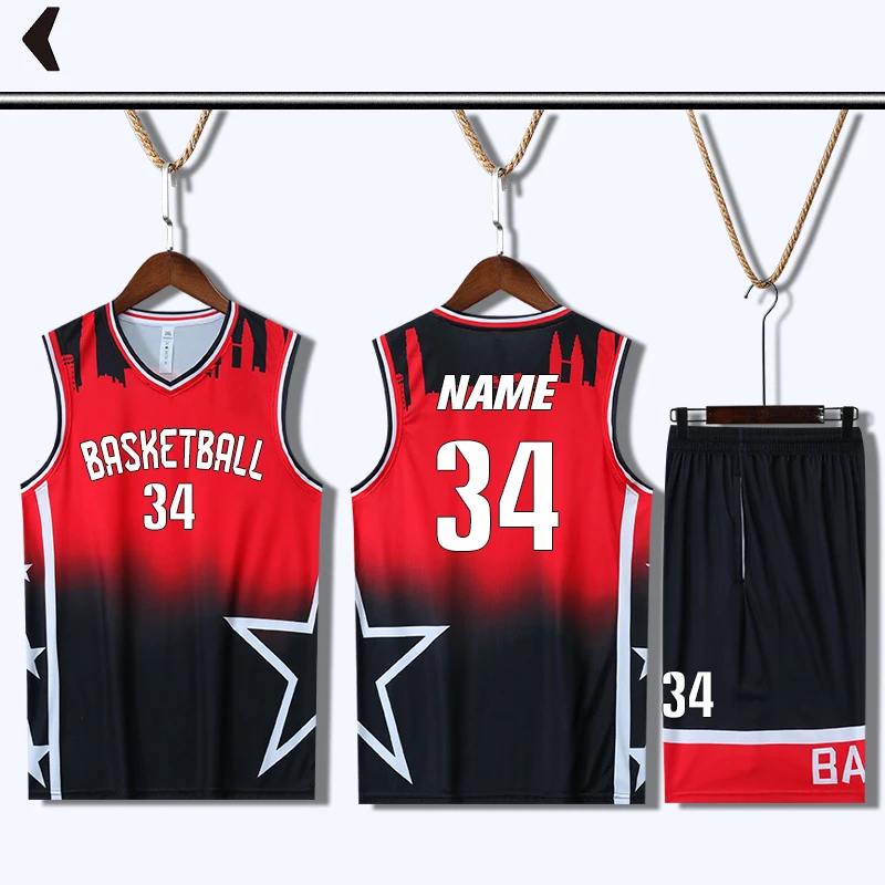 Vysoko kvalitné polyesterové dospelé deti basketbalové dresy veľkú veľkosť rýchle suché priedušné domácich majstrov športových basketbalových uniformy odevov LQ318