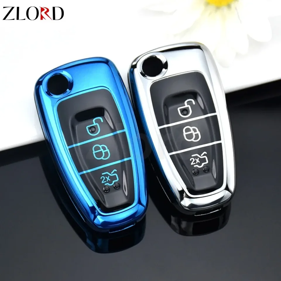 Vysoko kvalitné puzdro na auto TPU pre Ford Focus 2 3 Mk3 St Rs Ecosport Kuga Escape Fiesta Fiesta Folse C-Max S-Max Mondeo