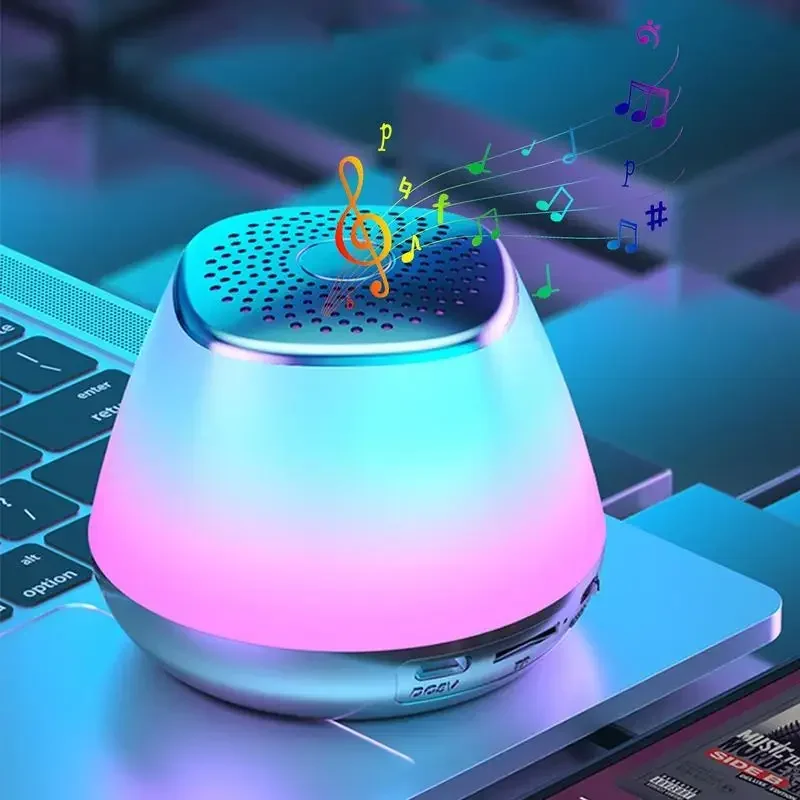 Vysoko kvalitné reproduktory Bluetooth 3D Stereo priestorový zvuk Krásne navrhnutý farebný reproduktor Bluetooth