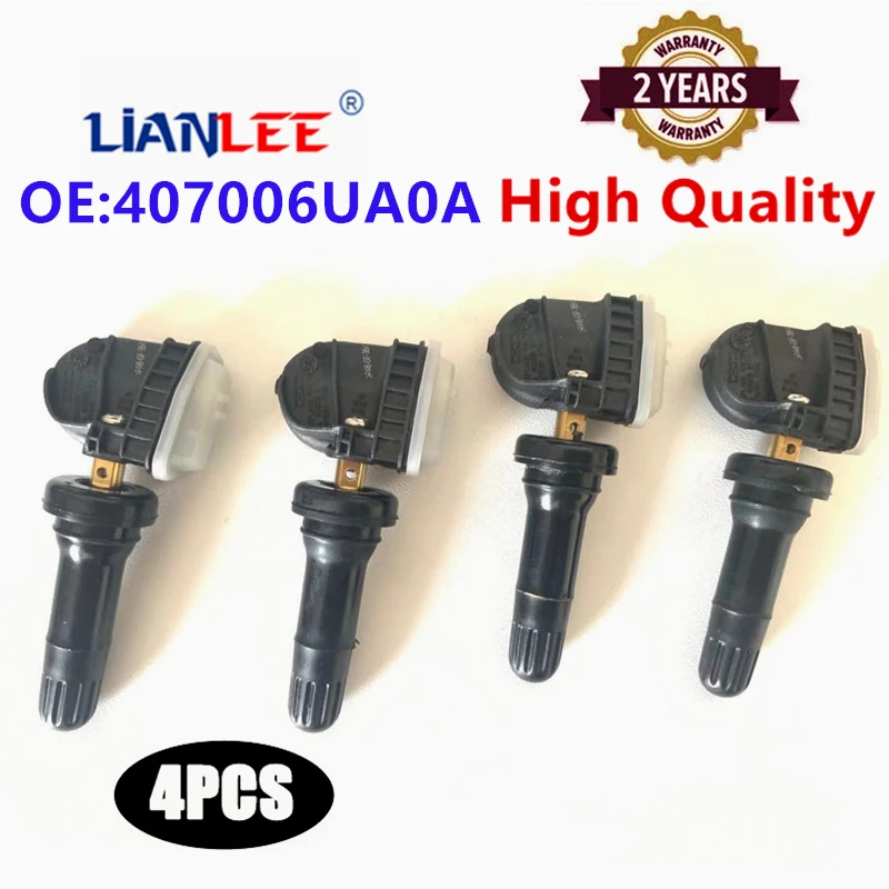 Vysoko kvalitné TPMS 407006UA0A Úplne nový senzor tlaku v pneumatikách sa hodí pre DFAC 433MHz 407006UA0A