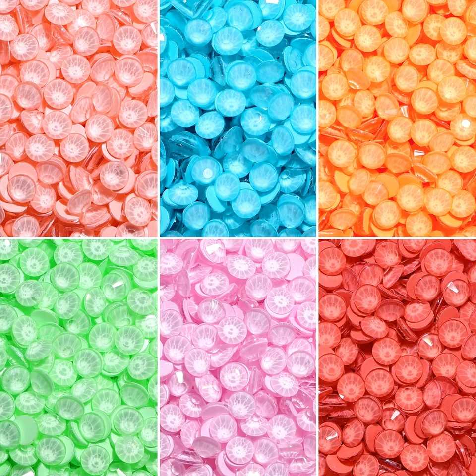 Vysoko kvalitné trblietky SS6-SS30 Glitter Neon Glass Flatback Smienok Non hotfix kamienok Glitter Crystals for Art Art