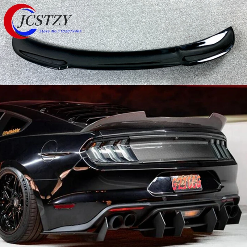 Vysoko kvalitné uhlíkové vlákno / FRP zadné krídlo trupu na pery pre Ford Mustang 2015 2016 2016 2017