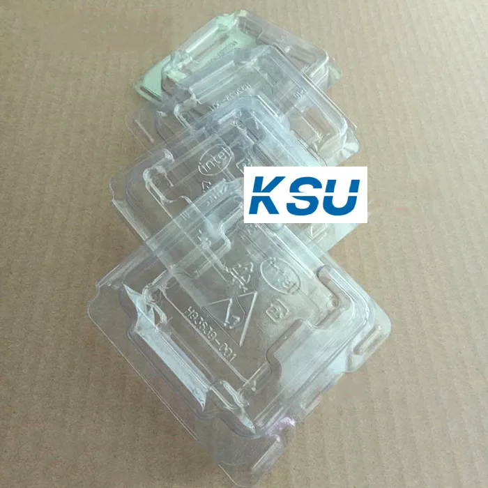 Vysoko kvalitné úložné boxy Clamshell Case CPU CPU pre Server E5 Series 2011 45*52.5 Špecifikácie / IC Ochrana čipovej súpravy