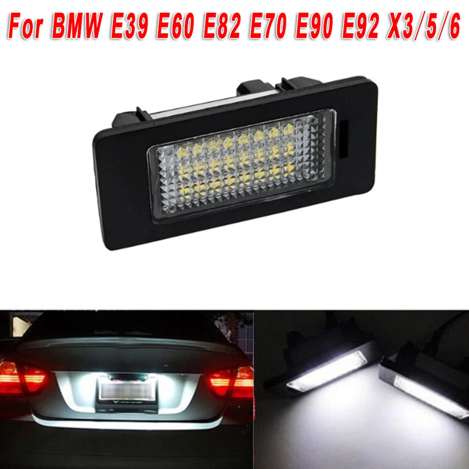 Vysoko kvalitné ľahké poznávacie značky náhradné diely biele príslušenstvo jasné x6 E39 E60 E82 E92 Energy Saving for BMW