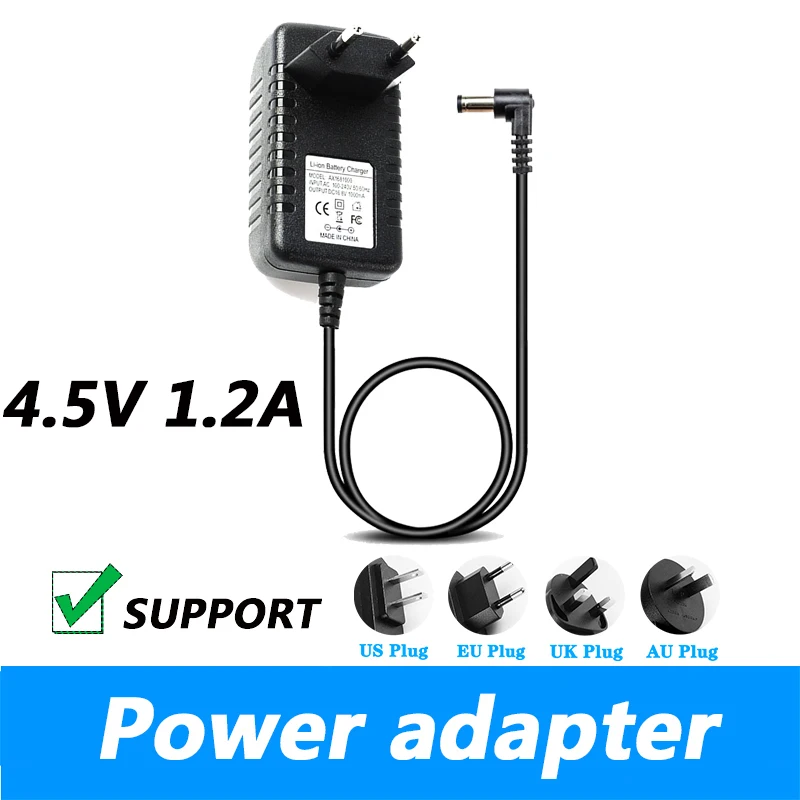 Vysoko kvalitný adaptér na prepínanie striedavého prúdu DC 4.5V 1200ma nabíjačka nabíjačku DC L-Typ