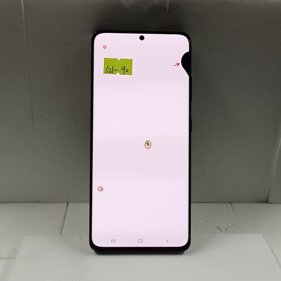 Vysoko kvalitný AMOLED pre Samsung S21ultra 5G LCD G998U G998B Displej Touch S21 Ultra LCD Digitalizátor obrazovky s defektmi s defektmi