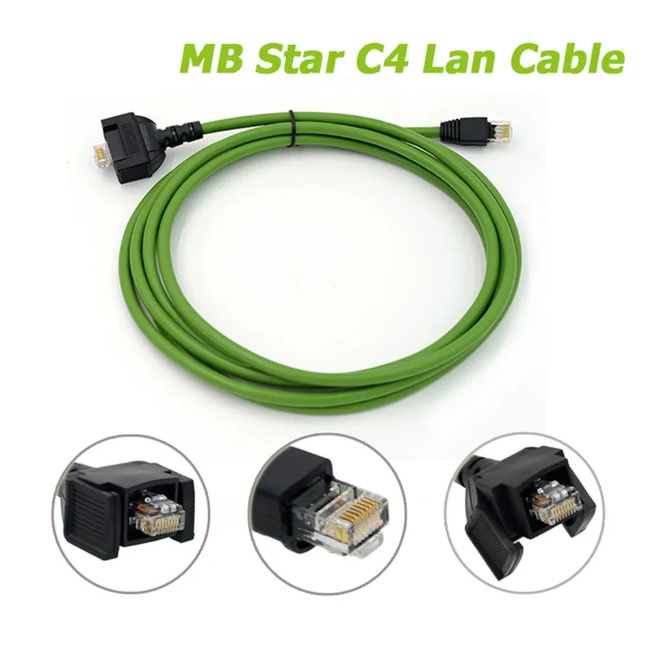 Vysoko kvalitný detektor Mercedes-Benz C4 Sieťový kábel OBD2 SD MB STAR C4 C5 Automobilový diagnostický kábel