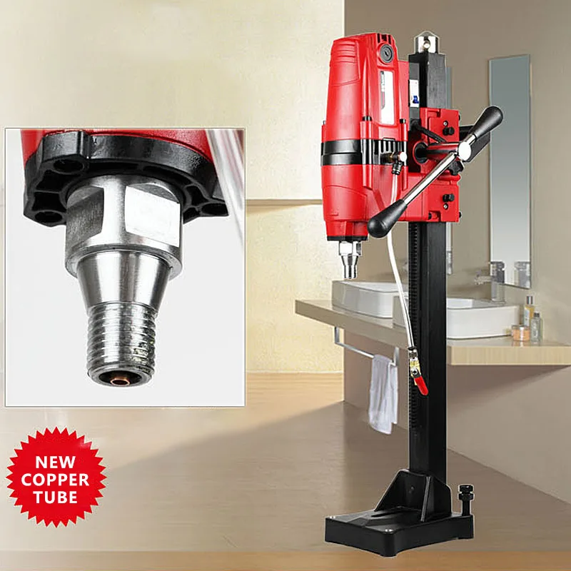 Vysoko kvalitný DJ2238G Elektrický vodný vŕtanie stroja Engineering Diamond Core Drilling Tool 220V 3300W Čerpadlo príslušenstvo