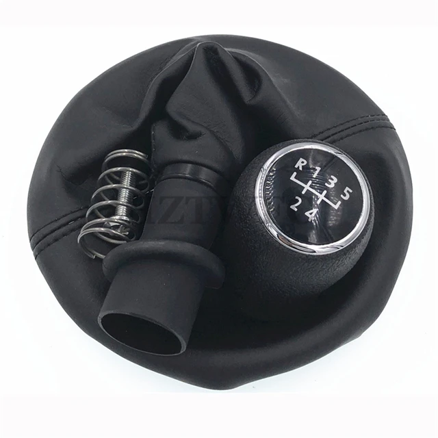 Vysoko kvalitný gombík na radenie automobilu 5 Speed ​​Gear Leaver Stick Gaiter Boot Cover pre VW Transport T5 T5.1 T6 2003 2005-2015