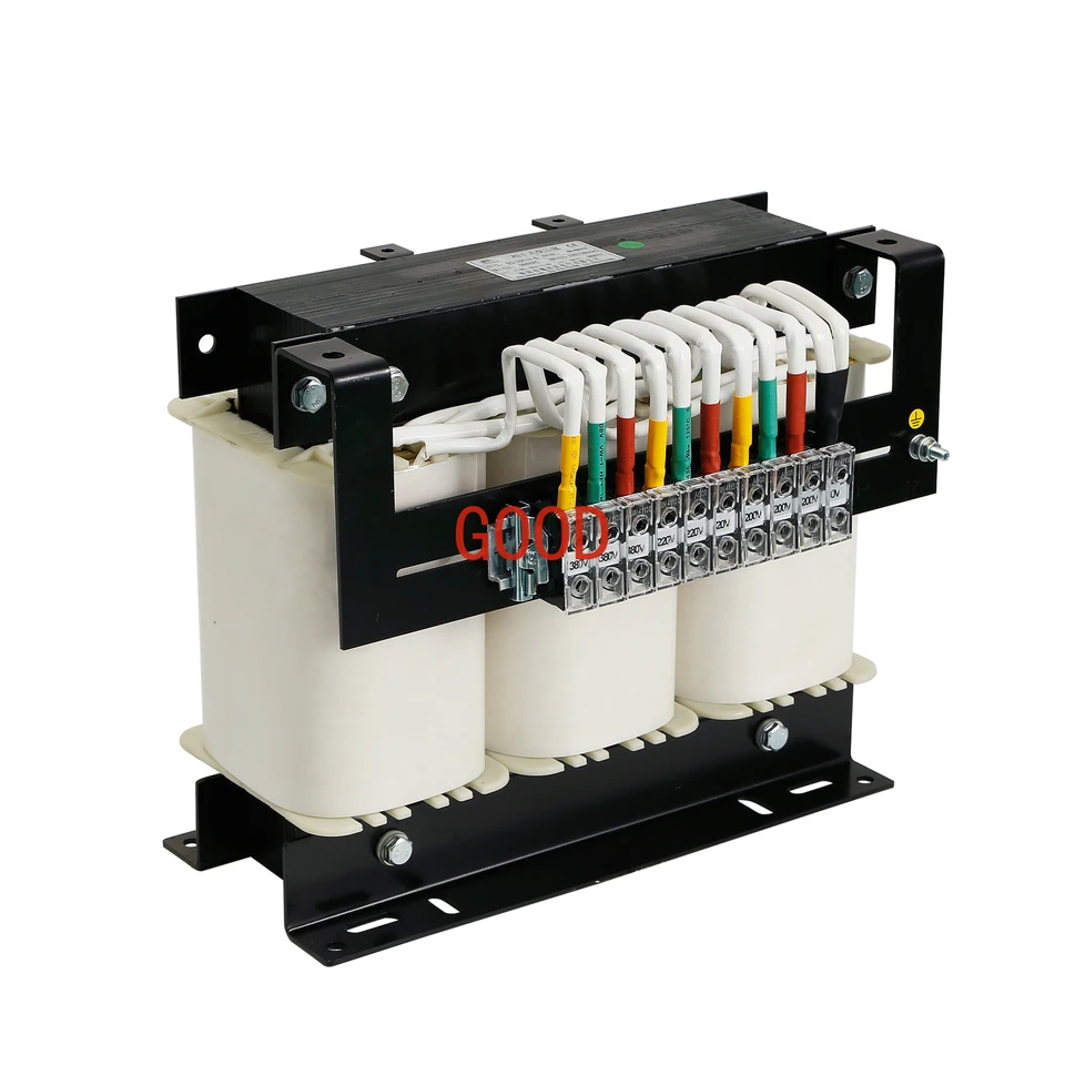 Vysoko kvalitný izolačný transformátor 50kVA 3 Phase 380V až 220 V Krokový transformátor napätia