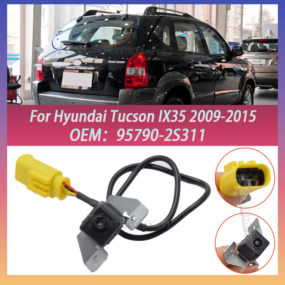 Vysoko kvalitný OEM 95790-2S311 957902S311 Automobilový záložný parkovací fotoaparát pre Hyundai IX35 Tucson 2010-2015 Automatické diely