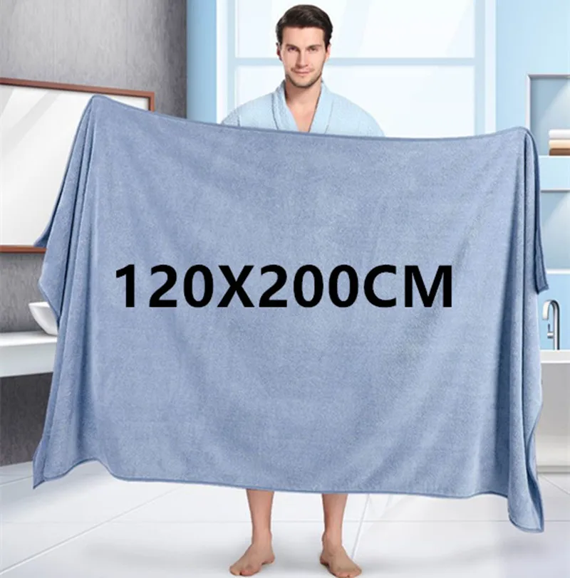 Vysoko kvalitný uterák na kúpeľne mikrovlákna, super veľký, vysoký absorpčný a rýchle sušenie, bez vyblednutia, pohyb. Hotelové uteráky