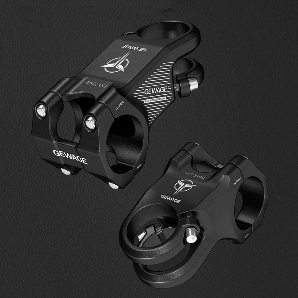 Vysoko pevná bicykel STEM Road Bike Gravel Aerodynamics STEM Negatívny uhlový bicykel riadidlá cyklistické príslušenstvo